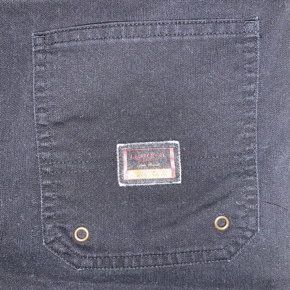 Lauren Ralph Lauren Cotton Black Cargo Utility Workwear Shorts - Picture 3 of 9
